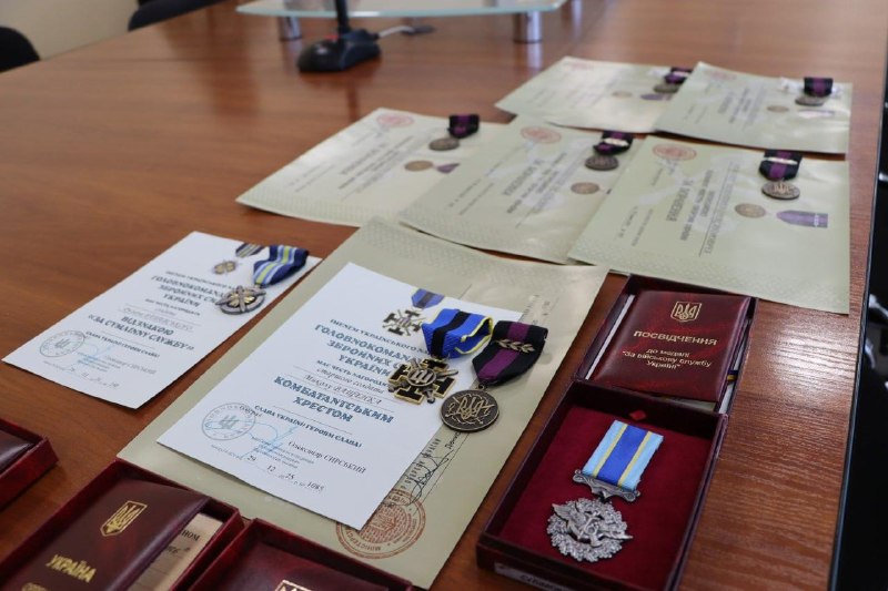 Нагородження захисників Олександрії